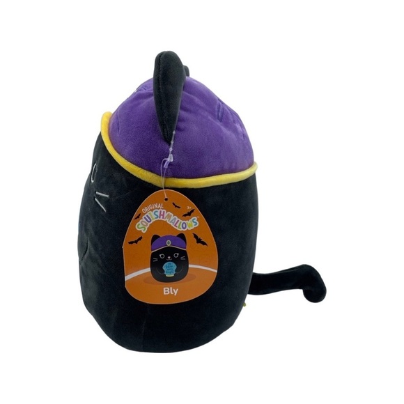 Original Squishmallows Halloween Bly the Cat Fortune Teller Plush 10โ Kellytoy - Picture 3 of 13